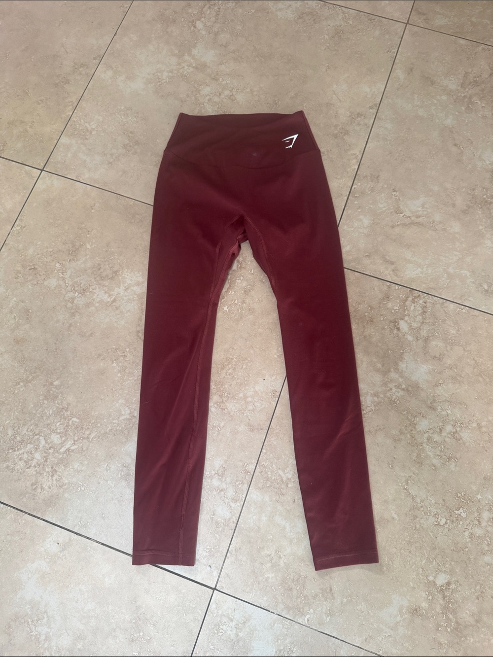 Gymshark  women Maroon High-Waist Leggings
